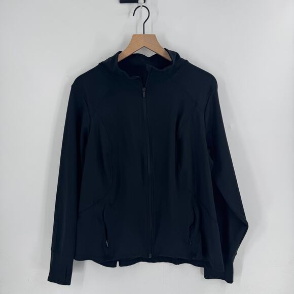 All In Motion Activewear Basic Mom Outfit Zip Up Jacket Size XXL - Picture 1 of 6